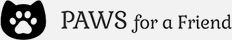 PAWS for a Friend logo